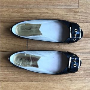 Michael Kors Buckle Flats